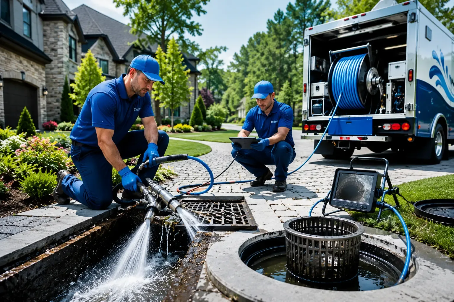 Local outdoor drain cleaning professionals in Daggett, MI