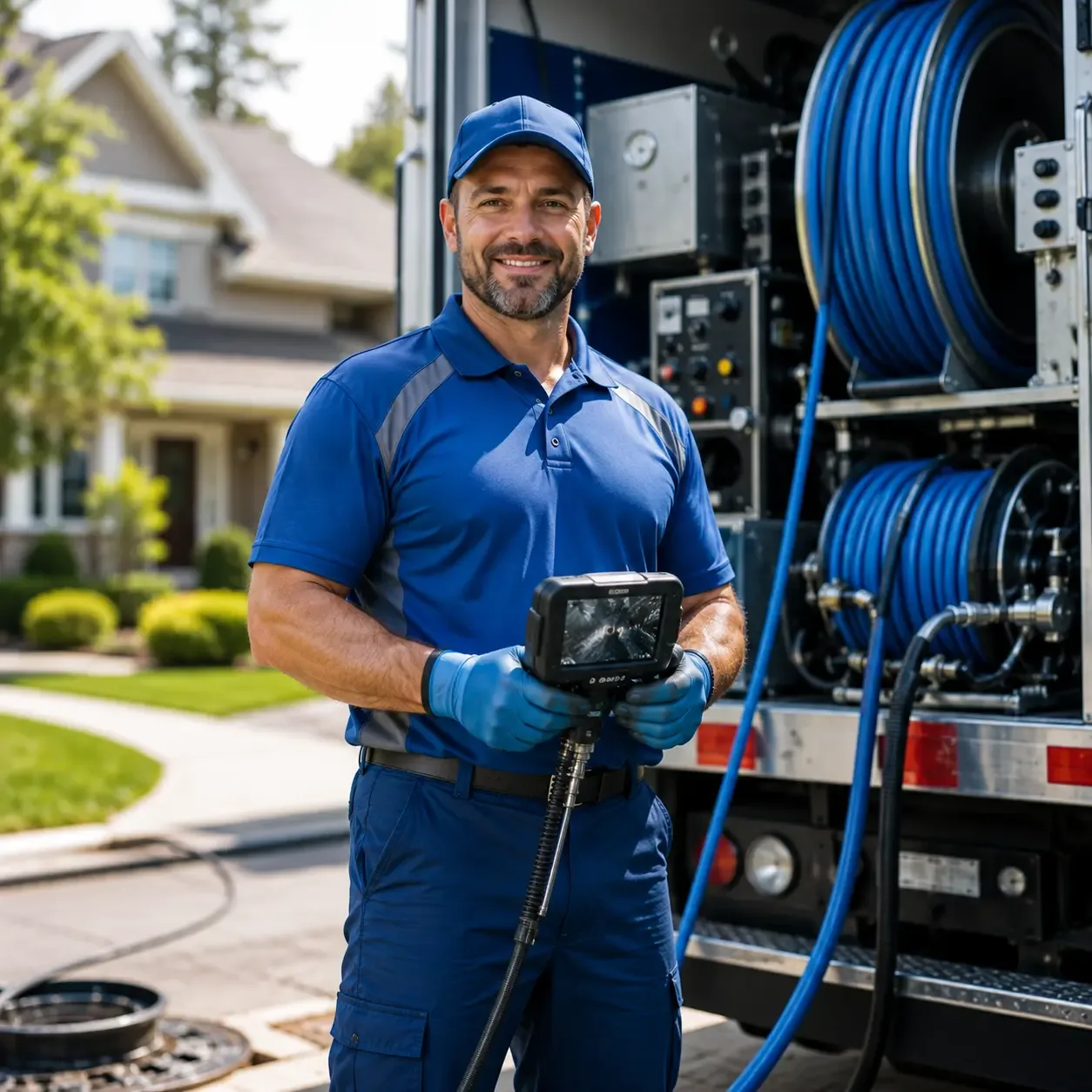 Local outdoor drain cleaning specialists in Daggett, MI